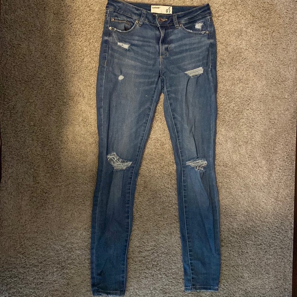 High wasted garage skinny jeans